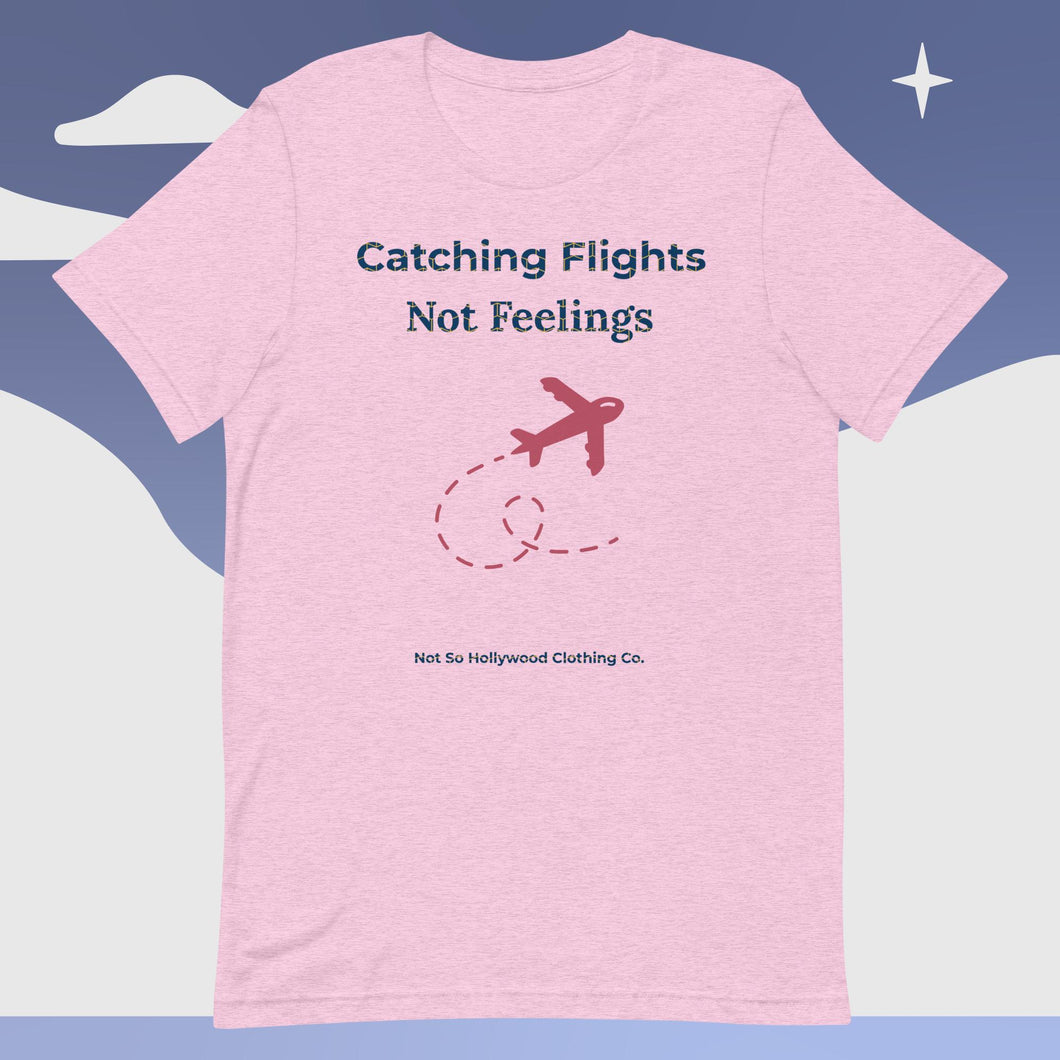 Catching Flights Unisex t-shirt